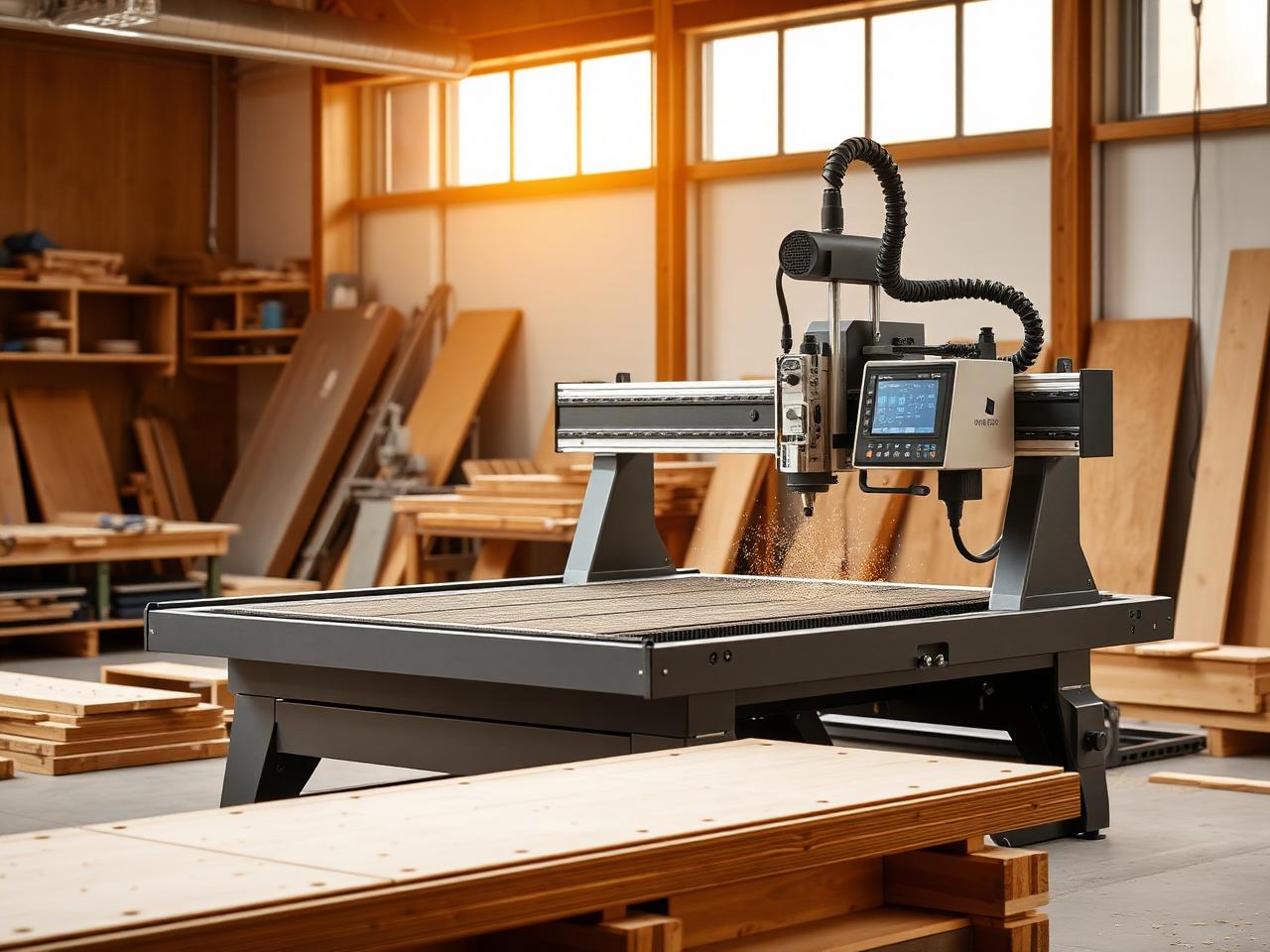 Estrutura profissional de marcenaria em Porto Seguro com máquinas de corte de MDF